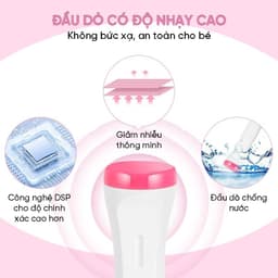 [TẶNG GEL] Máy nghe tim thai tại nhà Fetal Doppler – Máy theo dõi nhịp tim thai mini cho mẹ bầu Freeship 5
