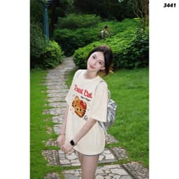 Áo Thun HY KORÉ Toast Cat 3441 Form Rộng Localbrand Oversize Unisex Vải Cotton 75% Nam Nữ Mặc Đẹp 5