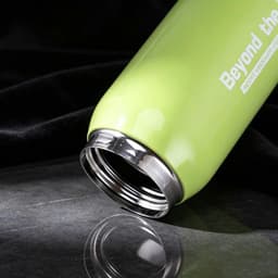 Bình Nước Xe Đạp 500ML Thép Không Gỉ 304, Cốc Giữ Nhiệt Hai Lớp, Ống Hút Tiện Dụng, An Toàn Không BPA, VOICON-[LA88] 4