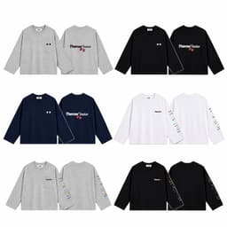 Áo Thun Tay Dài Phối Túi Boxy Form Rộng Unisex Nam Nữ, Áo Phông Long Sleeve Oversize Cổ Tròn Basic Phong Cách Hàn Quốc 1