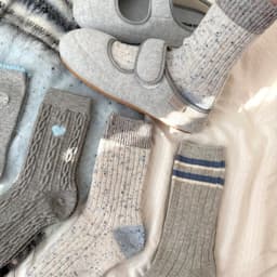 🧦 SET 5 ĐÔI TẤT VỚ NỮ CỔ CAO PHỐI HỌA TIẾT PHONG CÁCH HÀN QUỐC 4