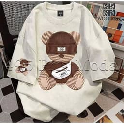 Áo Phông nữ Form rộng tay lỡ  chất cotton su-  sun time  mã tổng hợp M023 - thulinshop99 6