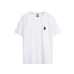 Áo thun nữ cổ tròn cotton 4 chiều mềm mại, đa dạng màu sắc, thoáng mát - hình GẤU XANH bassic 7