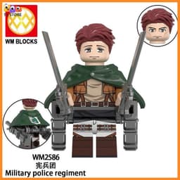 Attack On Titan Đồ Chơi Lắp Ráp Các Nhân Vật Truyện Tranh Đại Chiến Titan (WM6166) 4