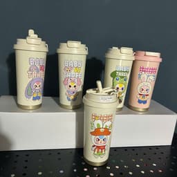 Bình Giữ Nhiệt Inox 304 Baby Three Cute Có Quai Xách 500ML - Bình Giữ Nhiệt Cho Bé 1