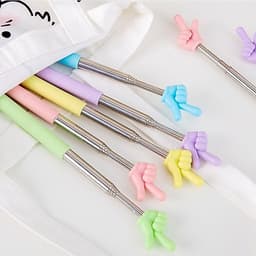 Letit | Que Chỉ Bảng Cho Giáo Viên, Học Sinh Hình Ngón Tay Có Thể Thu Gọn Và Kéo Dài 69cm, Gậy Chỉ Bảng Giáo Cụ Dạy Học 4