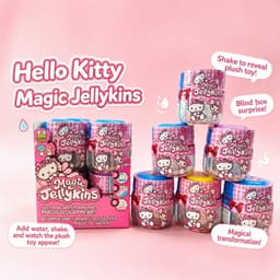 Hộp Ma Thuật Bình Lắc Magic Jellykins Hộp mù Tiết lộ bất ngờ Nhân vật Sanrio Mario Series Nhồi bông cho trẻ em Quà tặng 3