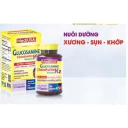 MediUSA Glucosamine Chondroitin Vitamin K2 - Hộp 60 Viên hỗ trợ sức khỏe xương khớp. TAOTAOSHOP123 3