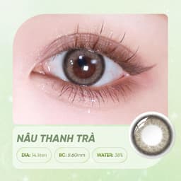 [LENS 6 THÁNG] 1 Chiếc Horien BST Săn Màu Cửu Châu Kính Áp Tròng Cận NINE 4