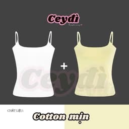 (NEW - Các size <48KG mặc vô tư) [KÈM ĐỆM MÚT ][2S] Áo 2 dây ĐỆM mút thắt eo siêu tôn dáng 6