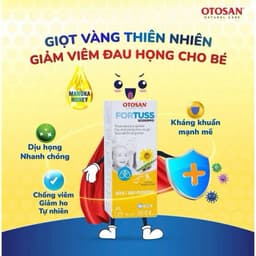 Siro Ho Thảo Dược Fortuss Otosan (Mẫu mới) Hỗ trợ Bổ Phế , Làm Dịu Con Ho, Bảo Vệ Niêm Mạc< BUNBUN SHOP 6