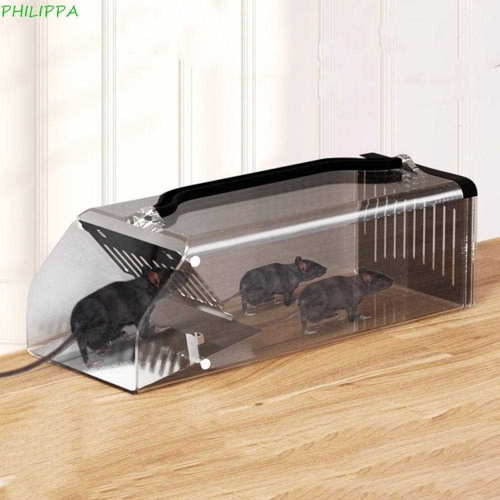 Bẫy chuột tự động lồng dễ sử dụng cơ chế tự khóa thông minh cho sân vườn hiệu quả