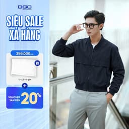 Áo Khoác Bomber Nam Cổ Bo Dệt Cao Cấp - Áo Khoác Dù Nam 2 Lớp Phong Cách Hàn Quốc Lịch Lãm WAJKBF162M 1