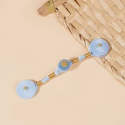 NÚT THẮT ĐƠN XOẮN HẠT MAI VÀNG  NÚT TÀU TRUNG HOA - PHỤ KIỆN TRANG TRÍ CỔ TRANG THANH LỊCH ÁO DÀI SƯỜN XÁM 8