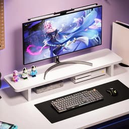 Kệ màn hình máy tính decor bàn làm việc gọn gàng thương hiệu LUX05 5