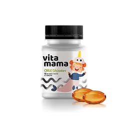 Thực phẩm VitaMama Siberian Omega-3, bổ sung dinh dưỡng, tác dụng tốt cho mắt và não bộ trẻ, Hộp 90v 2