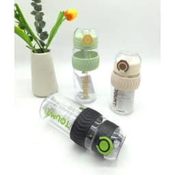 VOICON Bình Uống Nước Cho Bé 600ml Có Ống Hút Nhựa Tritan An Toàn BPA Free Màu Green Pink Purple VOICON LA88 8