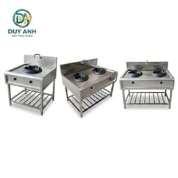 Bếp gas 2 họng công nghiệp 1200x750x800mm - Inox 304 bền đẹp, chất lượng cao từ Công Ty 6