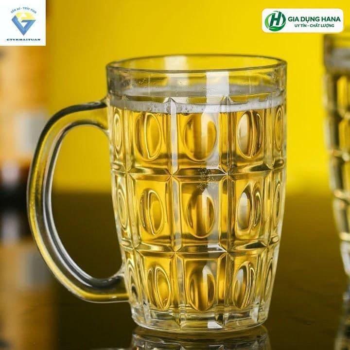 Bộ 6 Ly Thủy Tinh Có Quai 316 Dung Tích 375ML