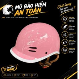 [ĐẠT CHUẨN AN TOÀN] Mũ Bảo Hiểm Cá Heo Nửa Đầu Nam Nữ Thời Trang Cute Nhiều Màu 1