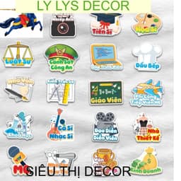 [Bộ 20 món] Bộ bốc thôi nôi hướng nghiệp cho bé - Siêu thị Decor LY LYS DECOR 2