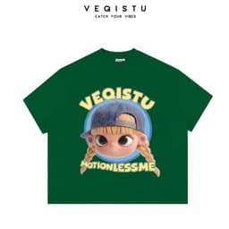 Áo Thun BOXY Local Brand VEQISTU "Baby", Áo Thun Boxy Form Rộng Unisex  250Gsm Cotton 5