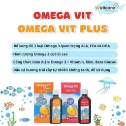siro uống Omega Vít dinh dưỡng vàng cho não bộ , giải pháp hàng đầu cho trẻ thiếu tập trung,> BUN BUN SHOP 3