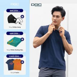 Áo Thun T-shirt Ngắn Tay DGC Dáng Suông, Phong Cách Trẻ Trung, Chất Vải Mềm Nhẹ Thoáng Mát -SATBC18M 1
