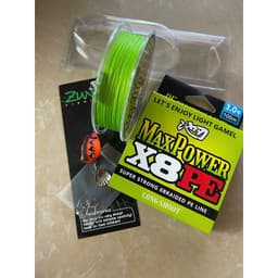 Combo Dây Dù PE X8 MAX POWER 100M + Mồi Chado Sấm Sét – Tặng 2m Leader + Khóa Link 2