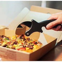 Khuôn pizza vàng chống dính-dụng cụ tổng hợp làm pizza 3
