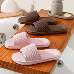 (Combo) Dép đi trong nhà, khách sạn, văn phòng sọc quai ngang nam nữ, siêu nhẹ êm chân (SX4M.D014) 3