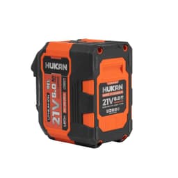 [THẾ HỆ MỚI] Pin 20 Cell HUKAN G1-BEL6020-P6 – 21V 6.0Ah - 5C, Đèn LED Sườn 3 Màu, Chân Pin M21 8