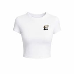 ( 30 -48 kg ) Áo thun nữ CROPTOP tay ngắn phong cách Trẻ Trung năng động, thoáng mát - chữ LUCKKY -thoitrang98 4