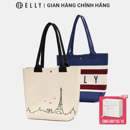 [Tặng hộp 20.10] Túi xách nữ ELLY EL373 túi đeo vai xách tay thời trang công sở bền bỉ cao cấp tiện dụng đựng đồ cá nhân 1