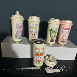 Bình Giữ Nhiệt Inox 304 Baby Three Cute Có Quai Xách 500ML - Bình Giữ Nhiệt Cho Bé 6
