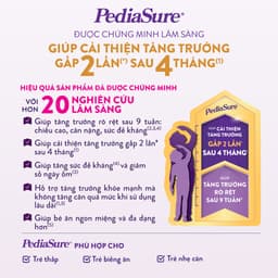 1 lon PediaSure 1-10 tuổi dạng bột hương Vani 800g 7