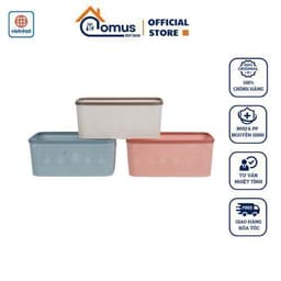 Rổ Nhựa Đan Viền Mây Việt Nhật Hokori 3517, Giỏ Đựng Đồ Đa Dụng Tiết Kiệm Diện Tích - DOMUS 1