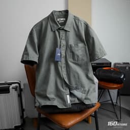 Áo Sơ Mi Nam Tay Ngắn ICON AM Workplay Form Relaxed SMID0410 3