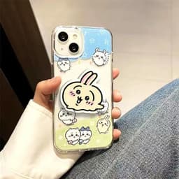 Giá đỡ điện thoại Chiikawa có túi khí, Chiikawa Usagi, sóc bay nhỏ, hoạt hình, giá đỡ để bàn xoay được 2