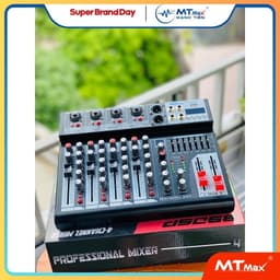 Bàn Trộn Nâng Cấp Âm Thanh Cho Loa Kéo , Âmply  F79 Pro - Tích Hợp 99 Chế Độ Vang Số Livestream - Karaoke Dễ Dàng 1