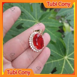  dây chuyền thời trang xi mạ màu vàng D175 - 107 Tubi Cony 4