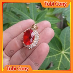  dây chuyền thời trang xi mạ màu vàng D175 - 107 Tubi Cony 5