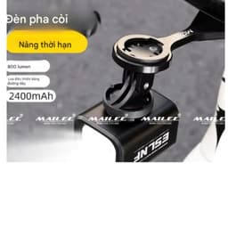Đèn Xe Đạp Có Còi 2in1  ESLNF 800LM 2400mAh  Sạc Type-C, Chống Nước, Đèn Pha Siêu Sáng Vỏ Nhôm Đi Đêm Cực Rõ 6
