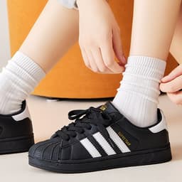 🧦 SET 6 ĐÔI TẤT VỚ CỔ CAO GÂN DỌC BASIC – MÀU TRƠN DỄ PHỐI ĐỒ 7
