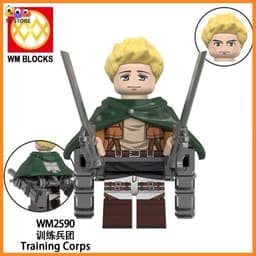 Attack On Titan Đồ Chơi Lắp Ráp Các Nhân Vật Truyện Tranh Đại Chiến Titan (WM6166) 8