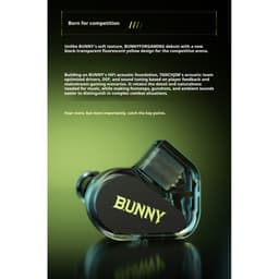 TANCHJIM BUNNY G Phiên bản Tai nghe nhét tai DMT 5 Ultra có Mic Type-C Tai nghe có dây cho điện thoại PC Game 4