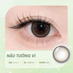 Kính Áp Tròng Màu HORIEN Thiếu Nữ Kỳ Diệu 1 Ngày 2 Chiếc – Lens Màu Tự Nhiên, DIA 14.1mm, GDIA 13.2mm, Water 38% 3