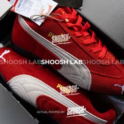 Giày Thể Thao Speedcat OG Red White Da Lộn Màu Đỏ Trắng Clever Man Store 5