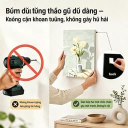 Bộ 3 Món Trang Trí Tường Phong Cách Bohemian Tối Giản Tranh In Nghệ Thuật Mới Lạ Dùng để Trang Trí Phòng Khách 4