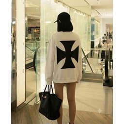 Áo Thun phông Tay Dài THÀNH GIÁ CHỮ THẬP BIG logo l66 in 5D longtee boxy dáng rộng nam nữ  LONGSLEEVE AM126 2